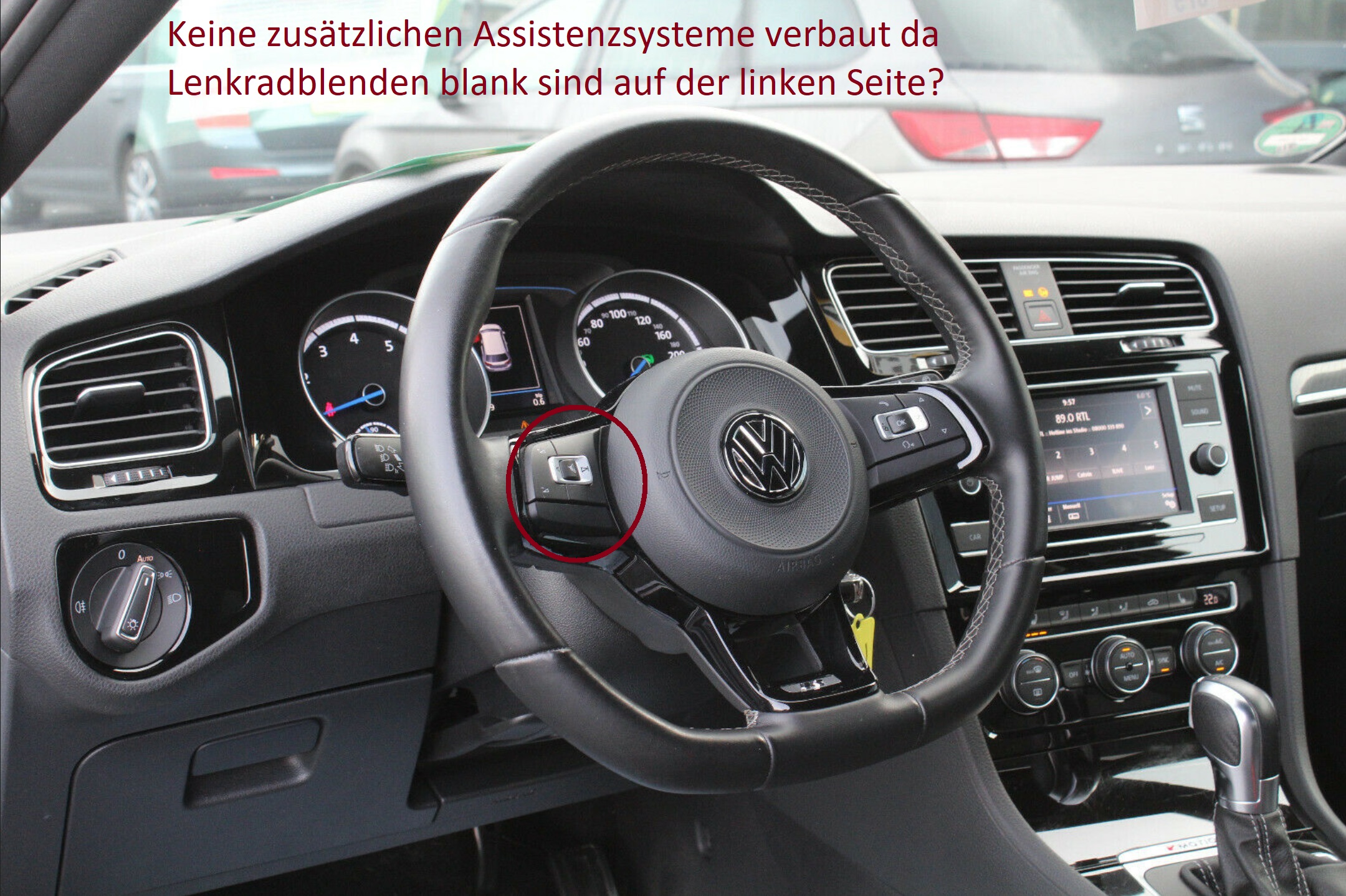 VW Golf 7, GTI, Facelift, Variant: Der mit dem Goldenen Lenkrad