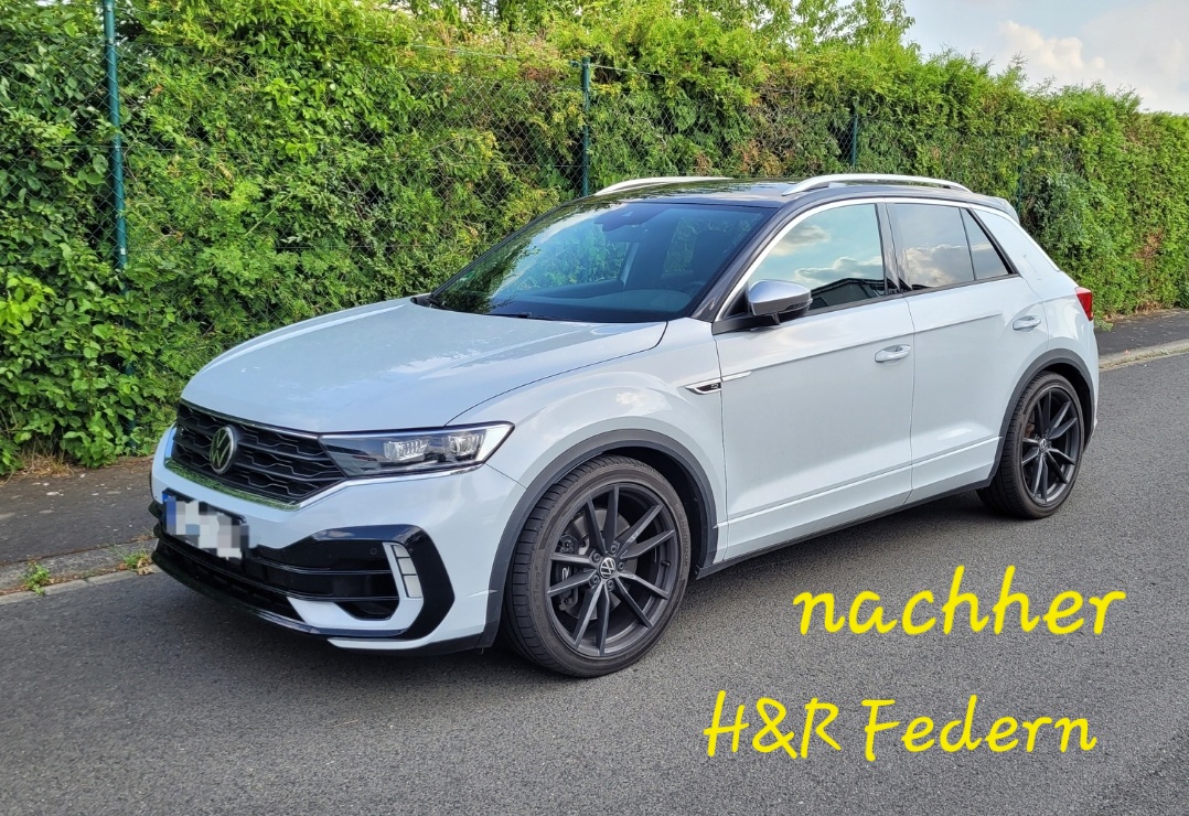 Troc R H&R Tieferlegungsfedern - Fahrwerkstechnik / Felgen T-Roc R -  Volkswagen R Forum